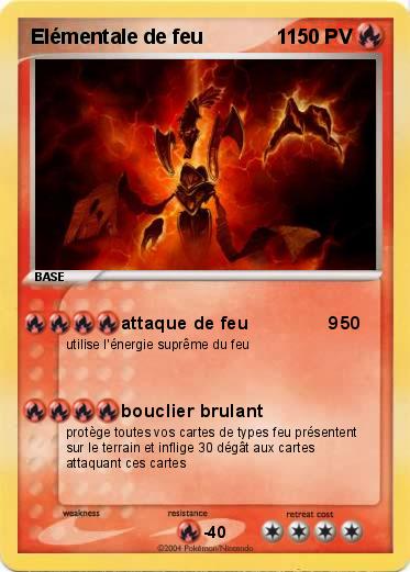 Pokemon Elémentale de feu             1