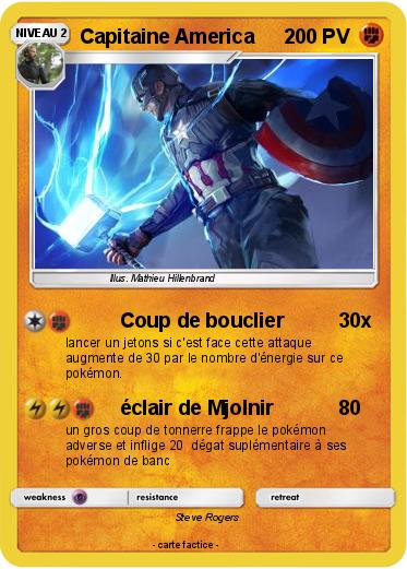 Pokemon Capitaine America