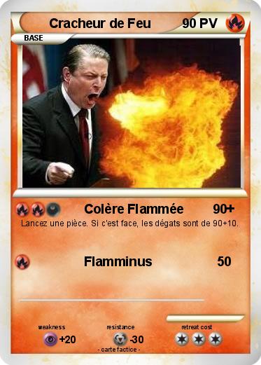 Pokemon Cracheur de Feu