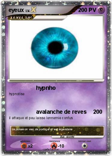 Pokemon eyeux