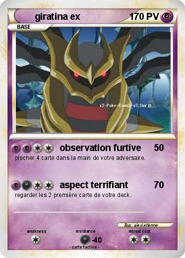 Pokemon giratina ex