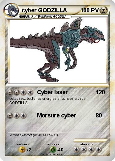 Pokemon cyber GODZILLA
