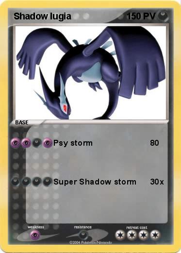 Pokemon Shadow lugia