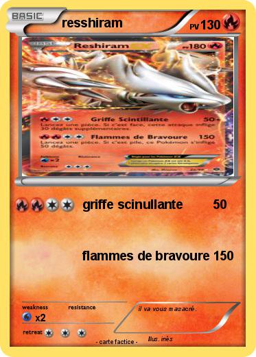 Pokemon resshiram