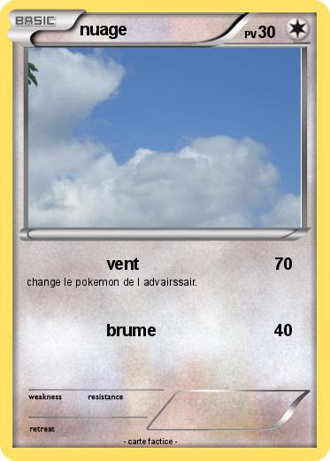 Pokemon nuage