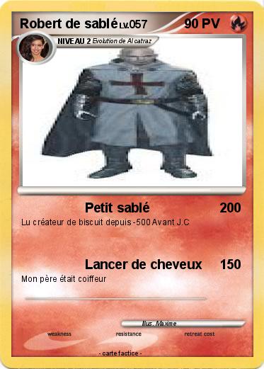 Pokemon Robert de sablé
