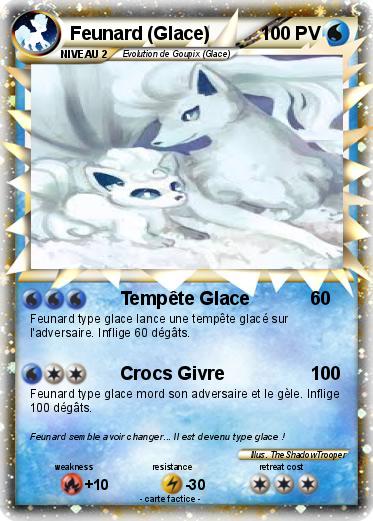 Pokemon Feunard (Glace)
