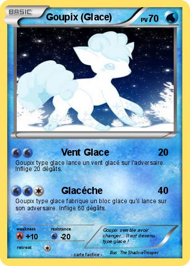 Pokemon Goupix (Glace)