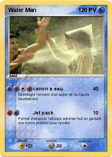 Pokemon Water Man