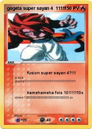 Pokemon gogeta super sayan 4  1111