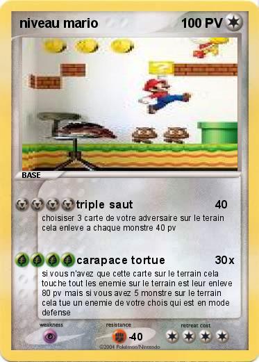 Pokemon niveau mario