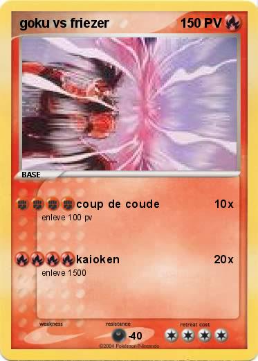 Pokemon goku vs friezer                   