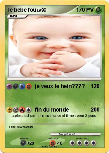 Pokemon le bebe fou