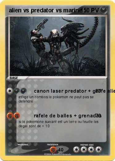 Pokemon alien vs predator vs marine