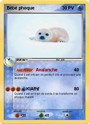 Pokemon Bébé phoque