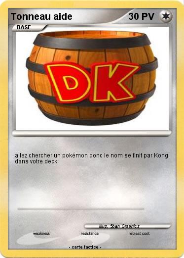 Pokemon Tonneau aide