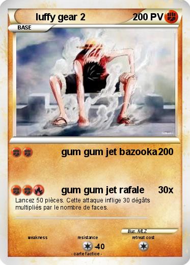 Pokemon luffy gear 2
