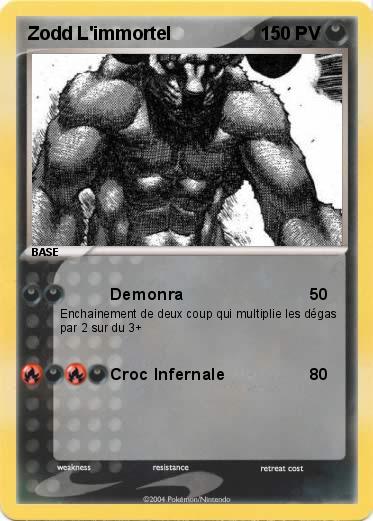 Pokemon Zodd L'immortel