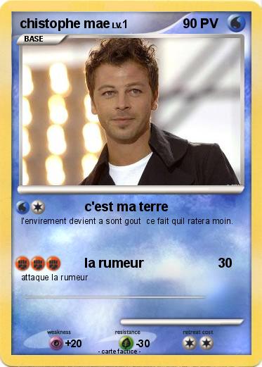 Pokemon chistophe mae