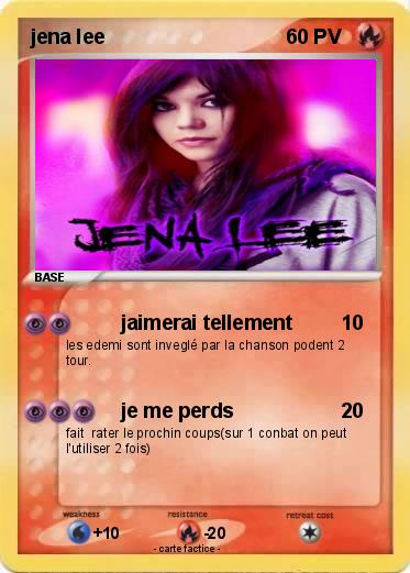 Pokemon jena lee