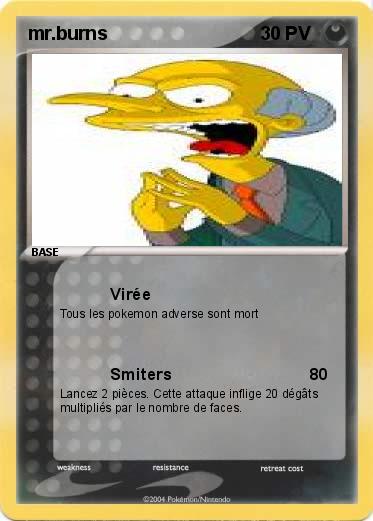 Pokemon mr.burns