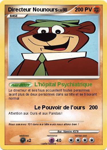 Pokemon Directeur Nounours