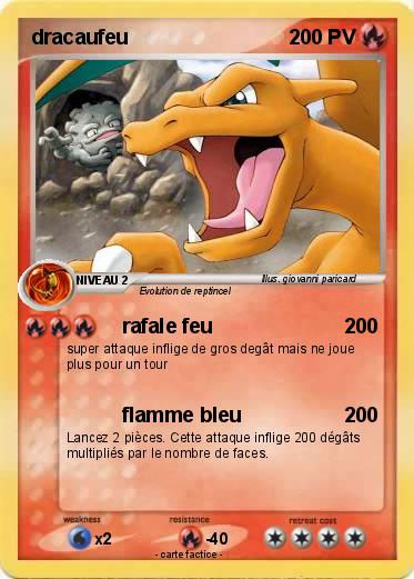 Pokemon dracaufeu