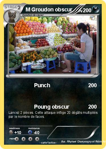 Pokemon M Groudon obscur