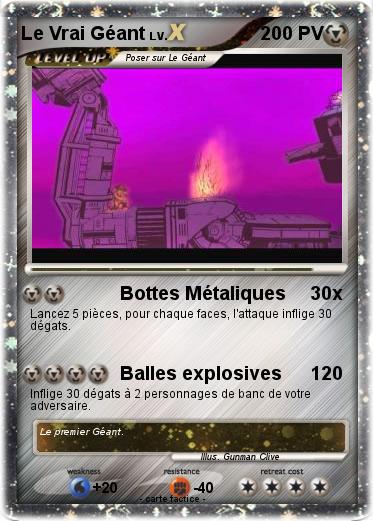 Pokemon Le Vrai Géant