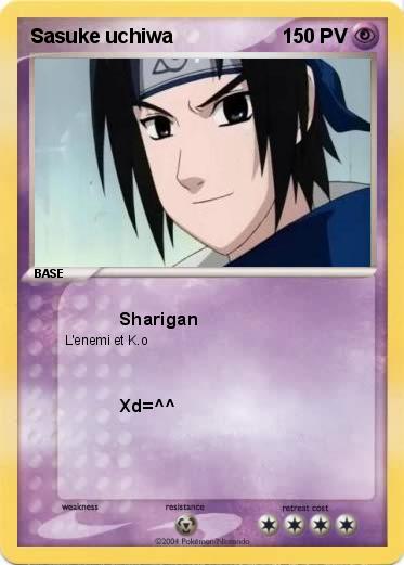 Pokemon Sasuke uchiwa
