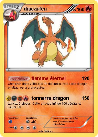 Pokemon dracaufeu