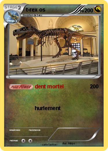 Pokemon t-rex os