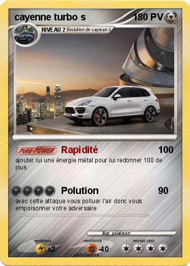 Pokemon cayenne turbo s