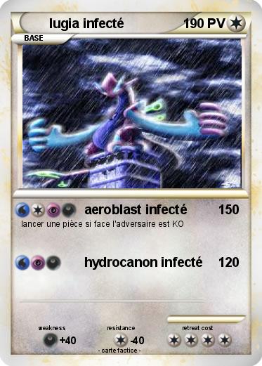 Pokemon lugia infecté