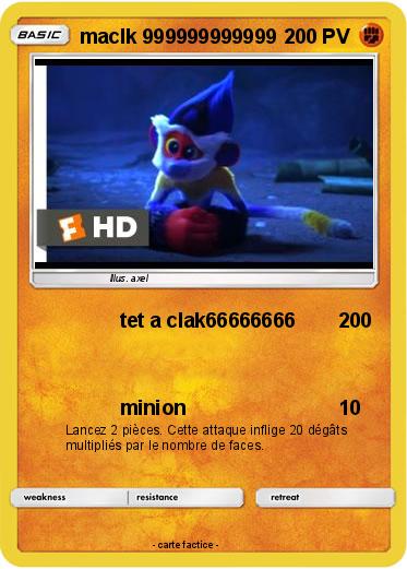 Pokemon maclk 999999999999