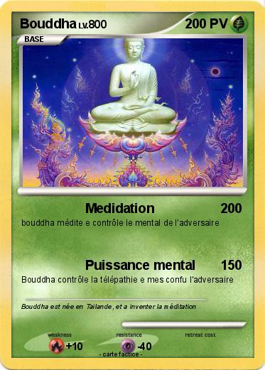 Pokemon Bouddha