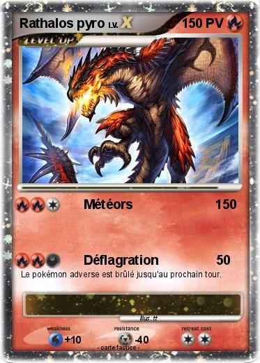 Pokemon Rathalos pyro