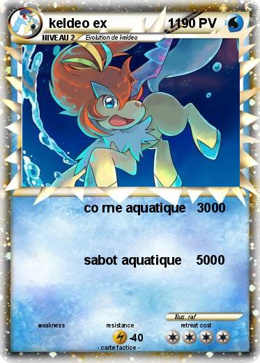 Pokemon keldeo ex                 11