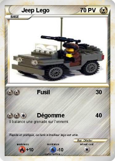 Pokemon Jeep Lego