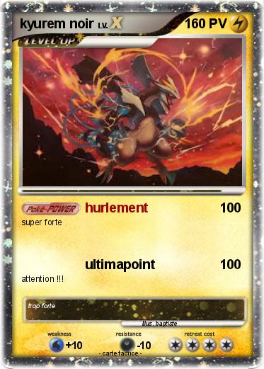 Pokemon kyurem noir