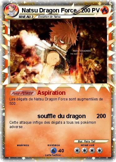 Pokemon Natsu Dragon Force