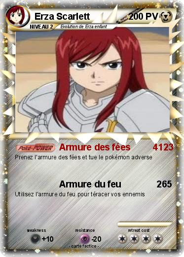 Pokemon Erza Scarlett