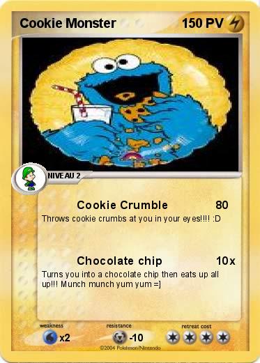 Pokemon Cookie Monster