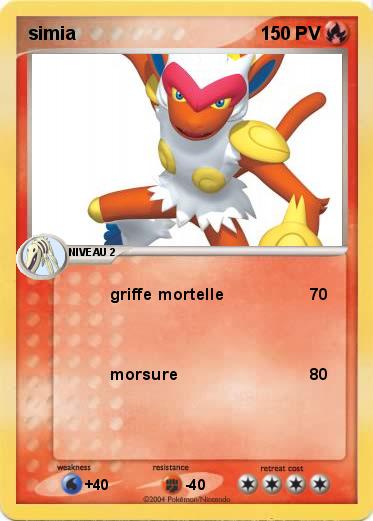 Pokemon simia