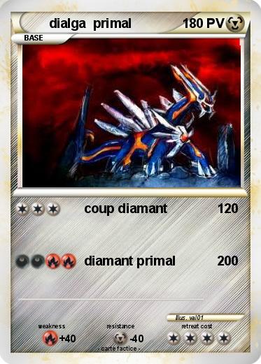 Pokemon dialga  primal