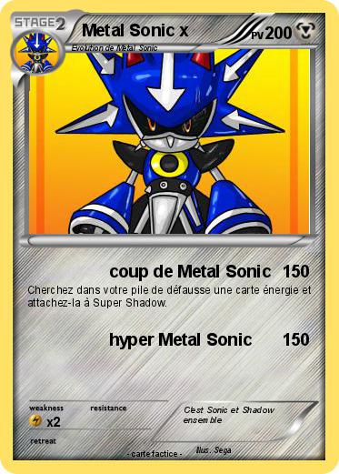 Pokemon Metal Sonic x