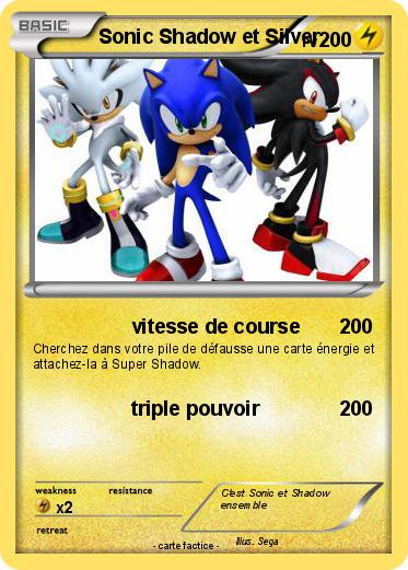Pokemon Sonic Shadow et Silver