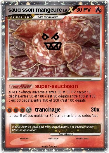 Pokemon saucisson mangeure