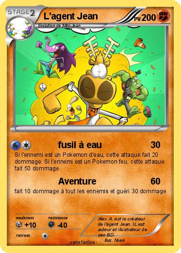 Pokemon L'agent Jean