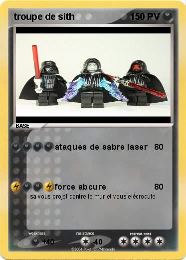 Pokemon troupe de sith